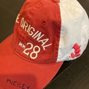 Disney Junk Food Mickey Mouse Collab Adjustable One Size Cap​​​​​​​​​​​​​​​​​​​
